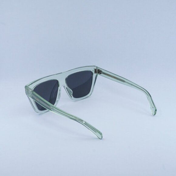 ?️ New Celine CL40256I 93A Sunglasses - Light Green Transparent Frame main image 2